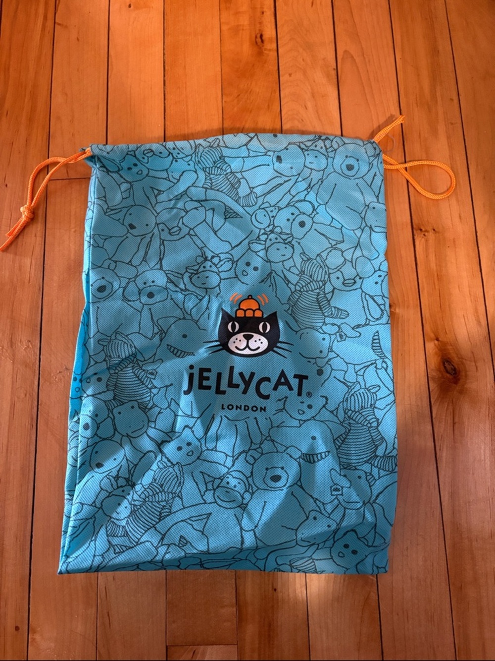 NWOT JellyCat drawstring bag
